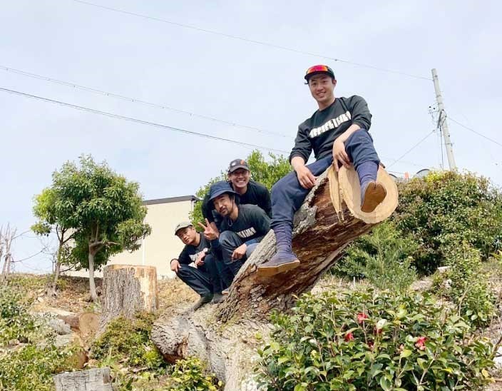 天晴庭園の庭師