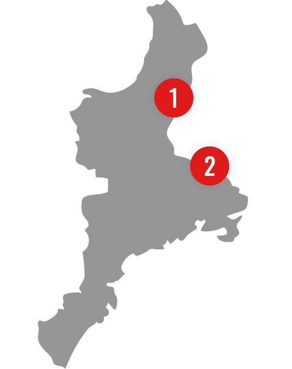 三重県内の店舗